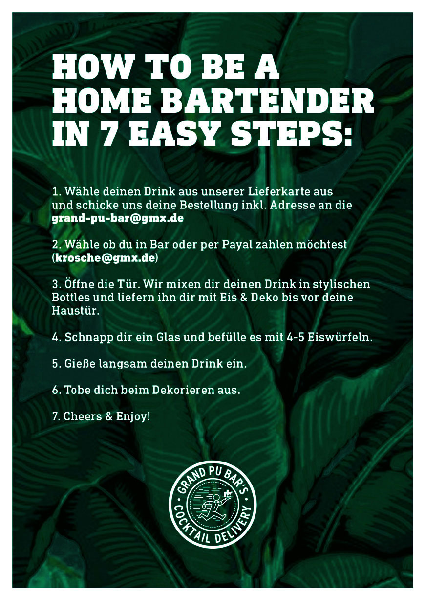 How to be a bartender in 7 easy steps
